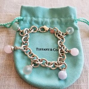 Authentic Tiffany & Co gemstones charm bracelet